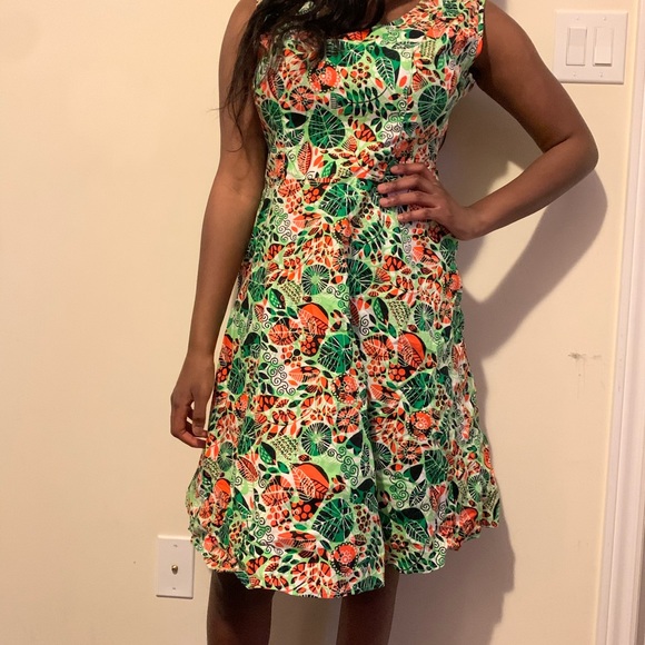 BNWOT colourful dress - Picture 1 of 5